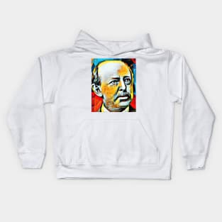 Horatio Alger Abstract Portrait | Horatio Alger Abstract Artwork 15 Kids Hoodie